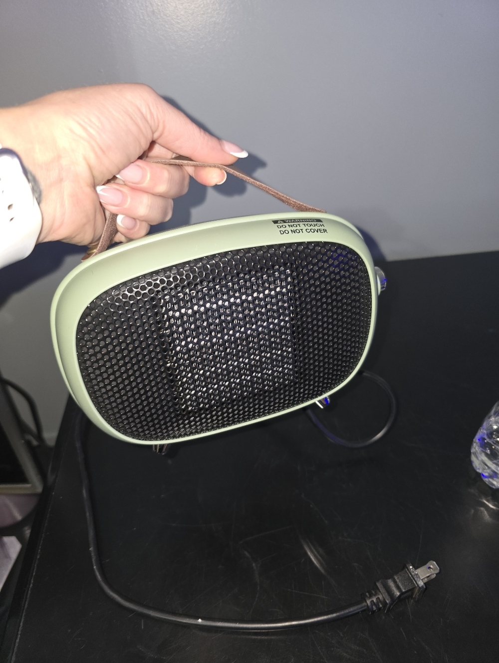 Portable Electric Soace Heater Mini Desk Top Feet